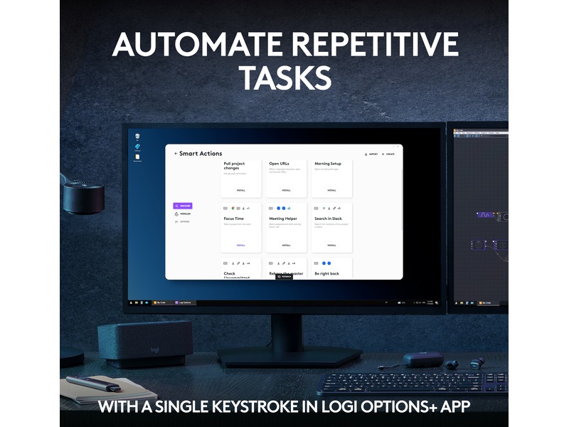 Logitech MX Keys S Trådlöst tangentbord (graphite) Tangentbord