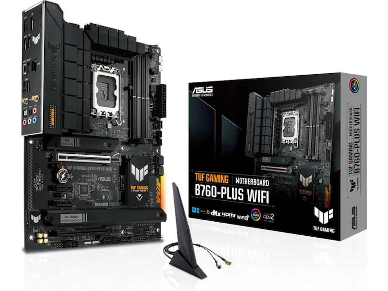 ASUS TUF GAMING B760-PLUS WIFI Moderkort Intel Socket