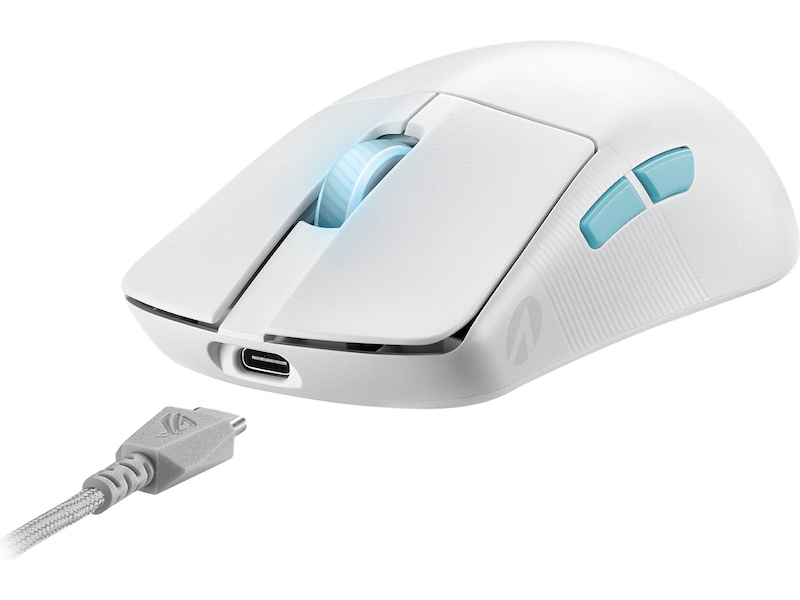 ASUS ROG Harpe Ace Aim Lab Edition trådlös gamingmus (vit) Gamingmus