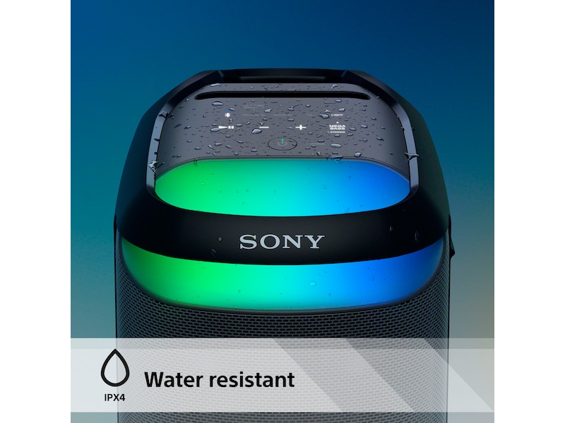 Sony SRS-XV800 trådlös bärbar högtalare (svart) Trådlös / Bluetooth högtalare