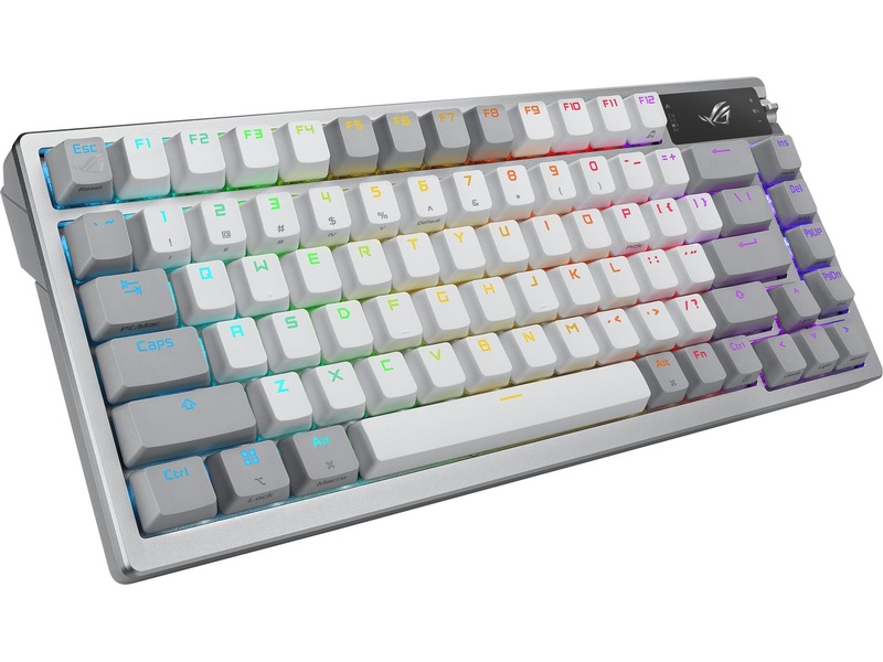 ASUS ROG Azoth Trådlöst DIY Gamingtangentbord (vit) Gamingtangentbord