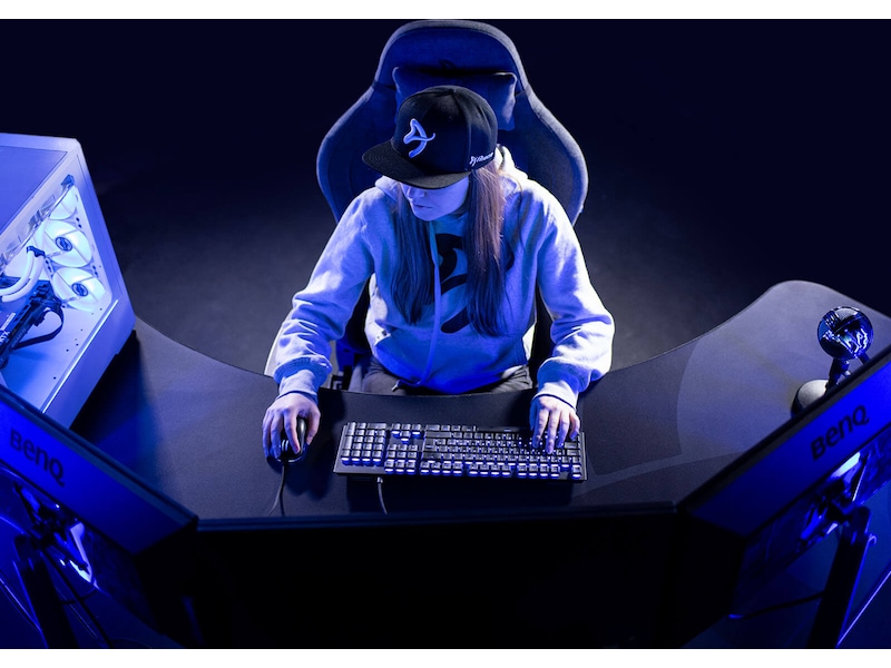 Arozzi Arena Angelo Gaming Desk (pure black) Gamingdesk
