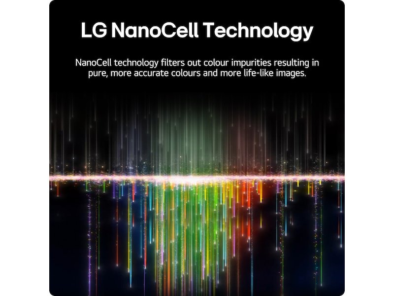 LG 55'' NANO 81 4K TV (2024) 55NANO81T6A 50 - 59 tums TV