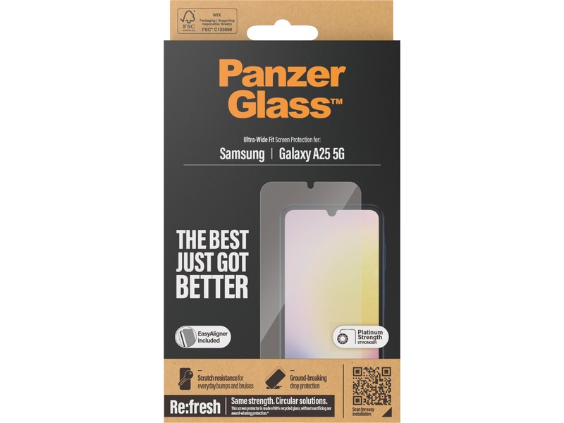 PanzerGlass Galaxy A25 5G Skärmskydd Skärmskydd mobiltelefon