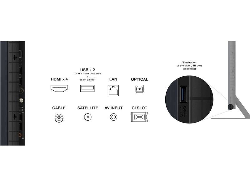 TCL 85" 85C855 QLED Pro 4K Google TV 144Hz Över 80 tums TV