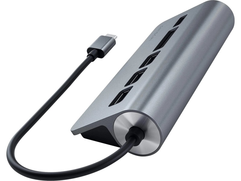 Satechi USB-C Combo Hub (space grey) Dockningsstation och USB-hub