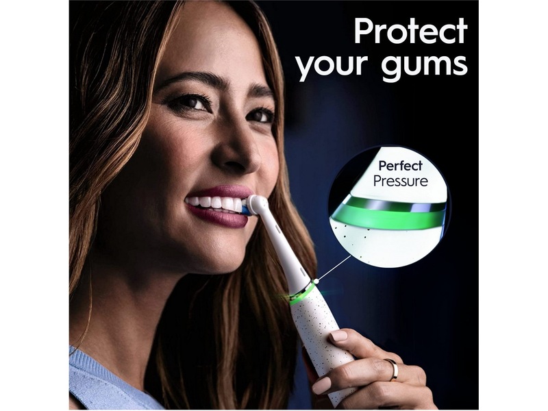 Oral-B iO 10 elektrisk tandborste (stjärndamm vit) Eltandborste