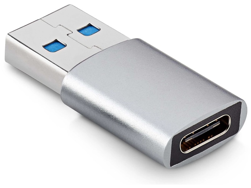 Andersson USB-A till USB-C adapter (silver) Kabel adapter och övergångar