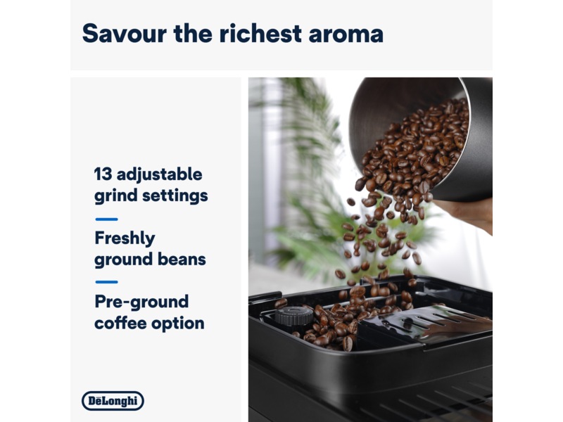 Delonghi Magnifica EVO Next ECAM310.60.B automatisk kaffemaskin (svart) Espressomaskiner