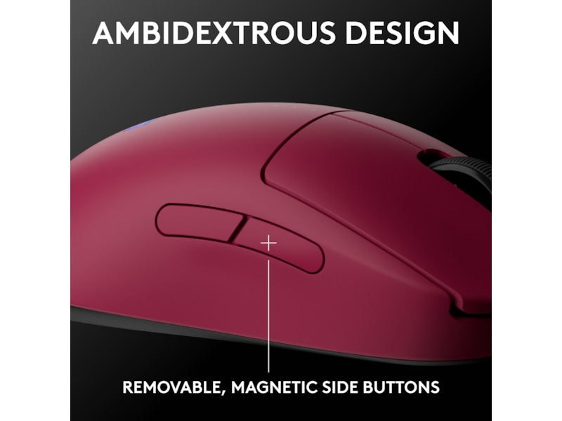 Logitech PRO 2 Lightspeed Trådlös Gamingmus (rosa) Gamingmus