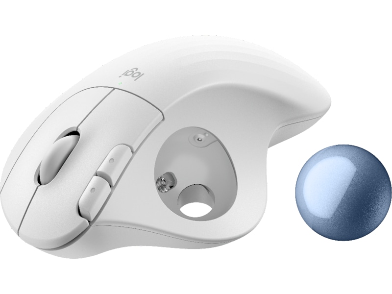 Logitech ERGO M575S Trådlös Mus Trackball (off-white) Ergonomi