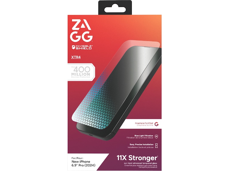 InvisibleShield Glass XTR4 iPhone 16 Pro Max Skärmskydd Skärmskydd mobiltelefon