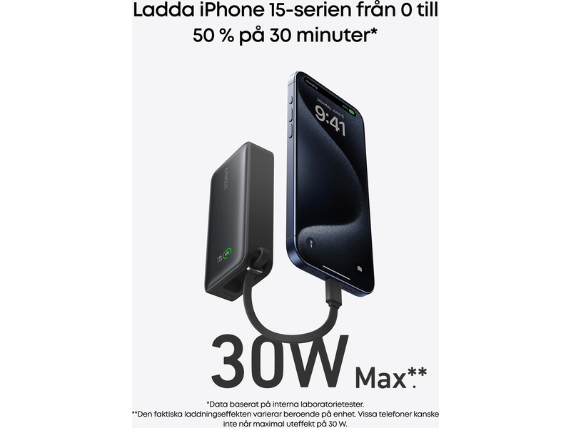 Anker 545 Nano Powerbank 10000mAh (grøn) Powerbank