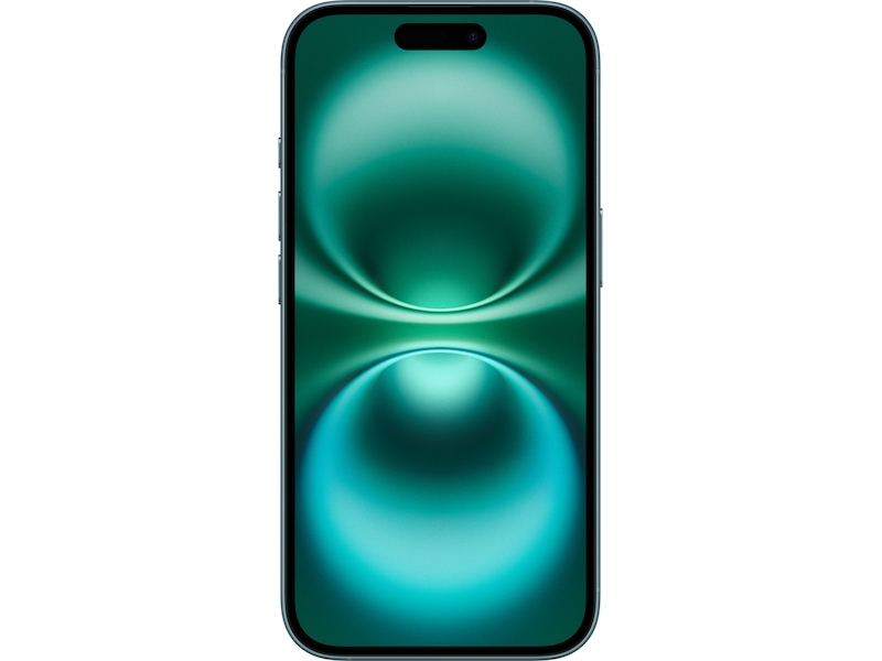 iPhone 16 128GB (blågrön) Mobiltelefoner
