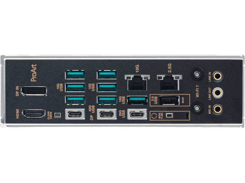 ASUS ProArt X870E-CREATOR WIFI Moderkort AMD Socket