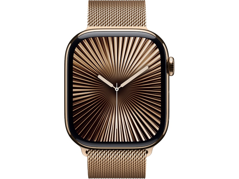 Apple Watch 46mm Milanese Loop (guld) Armband