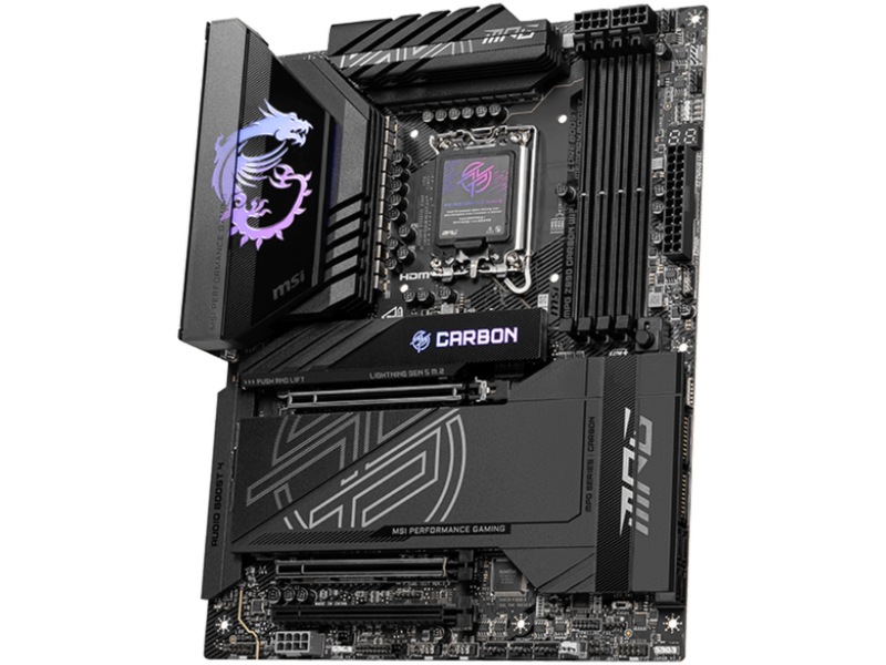 MSI MPG Z890 CARBON WIFI Moderkort Intel Socket