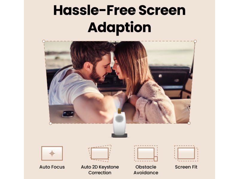 BenQ GV50 bärbar projektor Projektorer