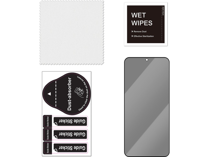 iiglo Galaxy S25 / S24 privacy skärmskydd Skärmskydd mobiltelefon