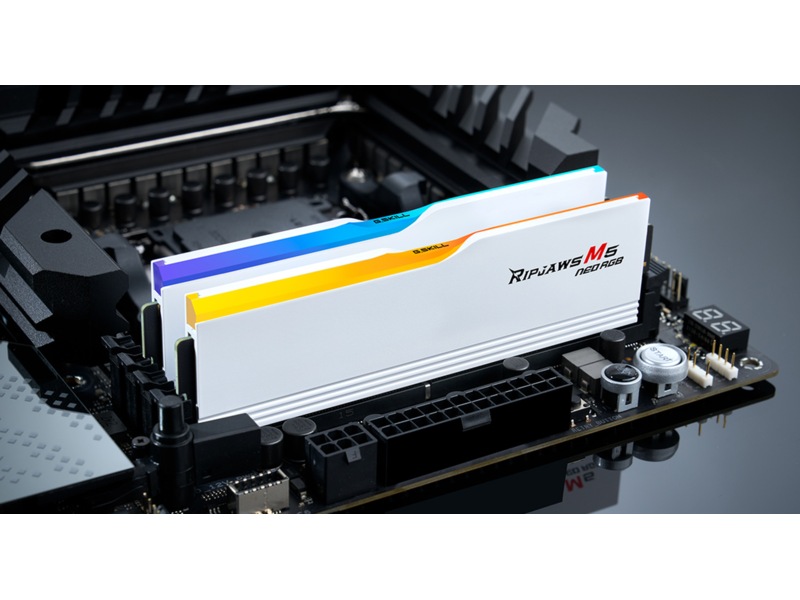 G.Skill Ripjaws M5 NEO 6000MHz DDR5 64GB RGB (vit) Minne