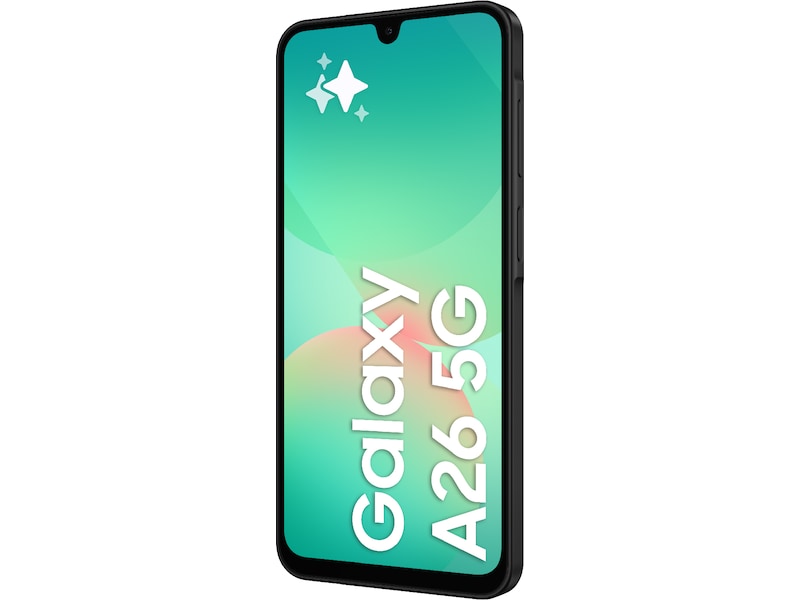 Galaxy A26 5G (128GB) svart Mobiltelefoner