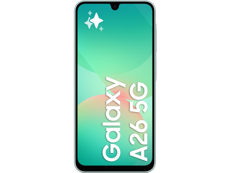 Samsung Galaxy A26 5G 128GB (mintgrön) Mobiltelefoner