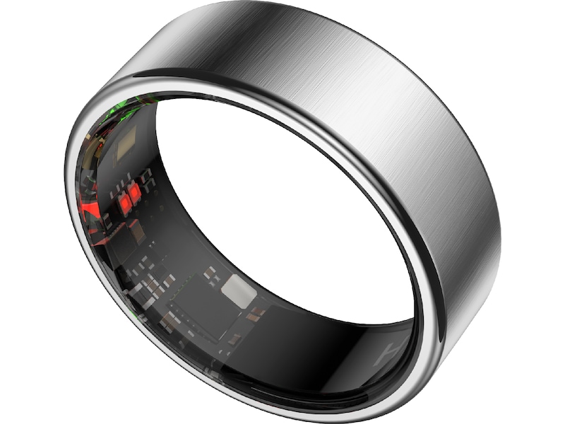 Haale II Smart Ring str. 8 (borstad silver) Smart ring