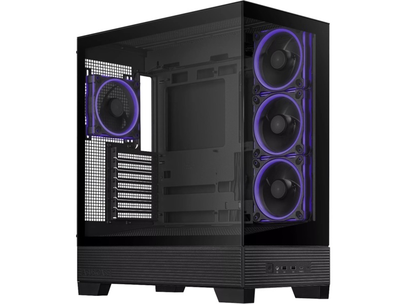 Asus A31 PLUS ARGB Mid Tower (svart) Midi tower