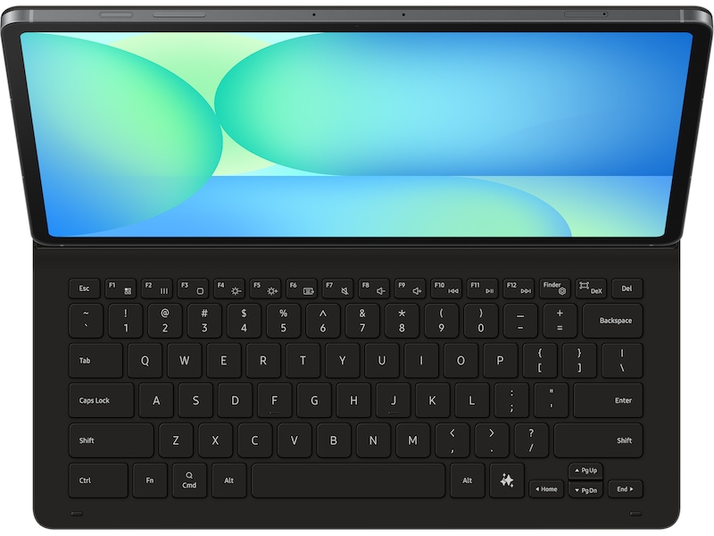 Samsung Galaxy Tab S10 FE+ Book Cover Keyboard Slim (svart) Tangentbord och pennor