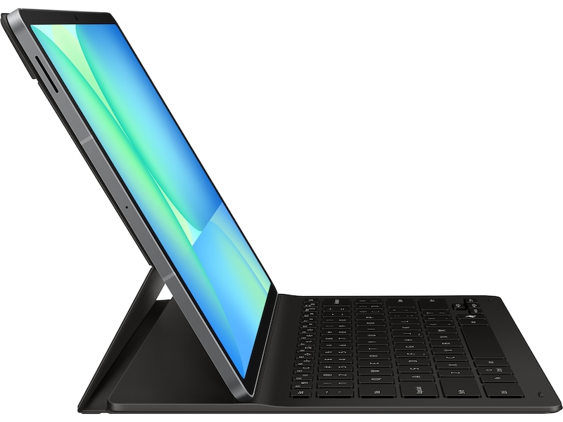 Samsung Galaxy Tab S10 FE+ Book Cover Keyboard Slim (svart) Tangentbord och pennor