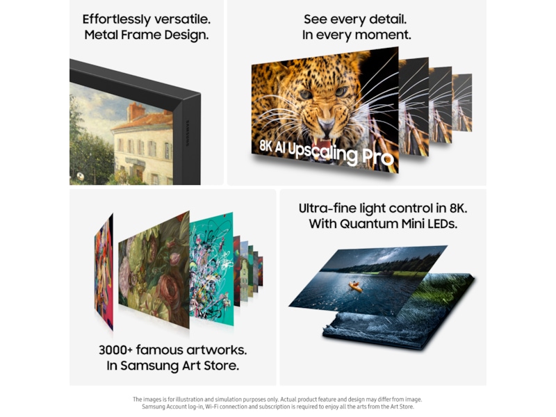 Samsung 65" QN900F Neo QLED 8K Mini LED  smart-TV (2025) 60 - 69 tums TV