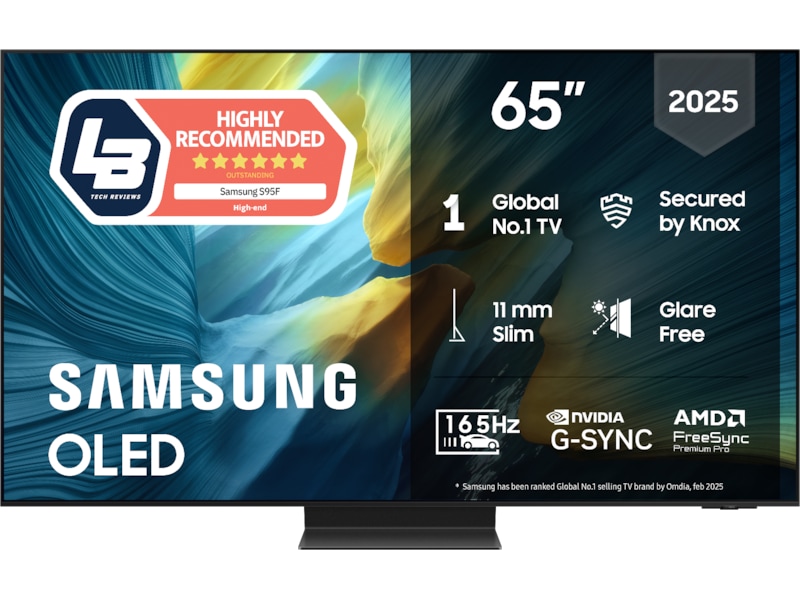 Samsung 65" S95F OLED 4K Smart TV (2025) 60 - 69 tums TV