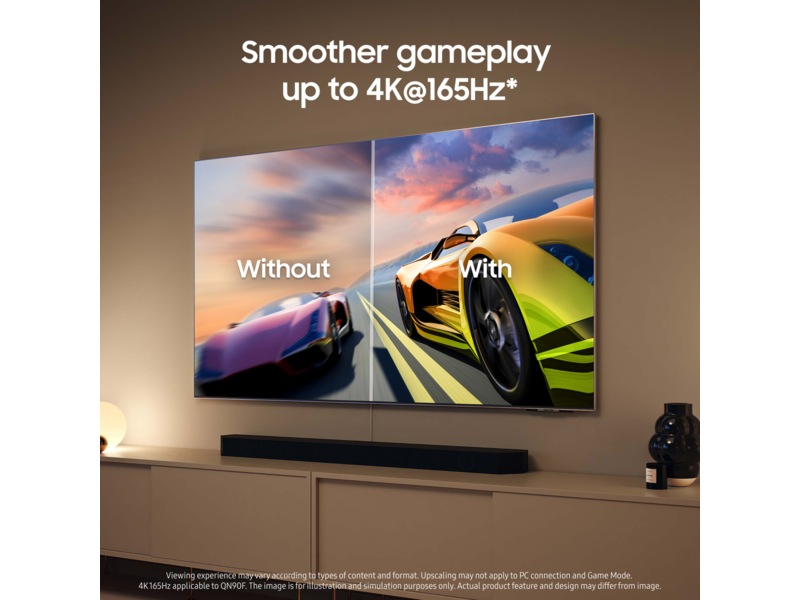 Samsung 85" QN90F Neo QLED 4K Mini LED Smart TV (2025) Över 80 tums TV