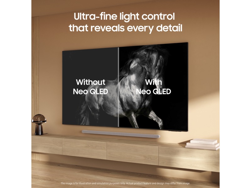 Samsung 85" QN70F Neo QLED 4K Mini LED Smart TV (2025) Över 80 tums TV