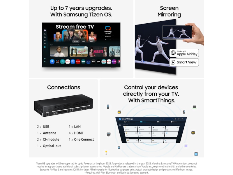 Samsung 50" The Frame LS03FA QLED 4K Smart TV (2025) 50 - 59 tums TV