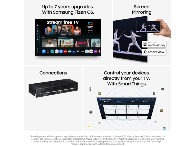 Samsung 55" The Frame LS03FA QLED 4K smart-TV (2025) 50 - 59 tums TV