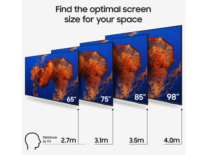 Samsung 85" U7005F UHD 4K smart-TV (2025) Över 80 tums TV