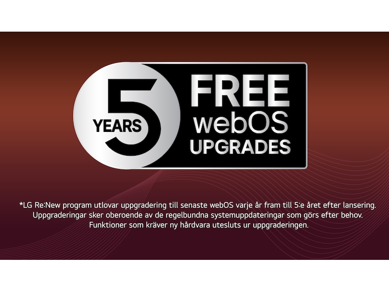 LG 65" G5 AI 4K OLED Smart TV (2025) 60 - 69 tums TV