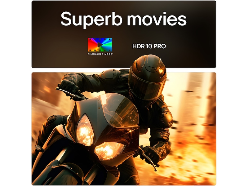 LG 55" UA73 AI 4K UHD smart-TV (2025) 50 - 59 tums TV