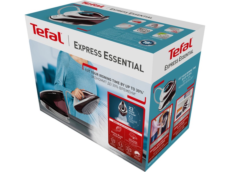 Tefal Express Essential Plus SV6120E0 strykjärn Strykjärn