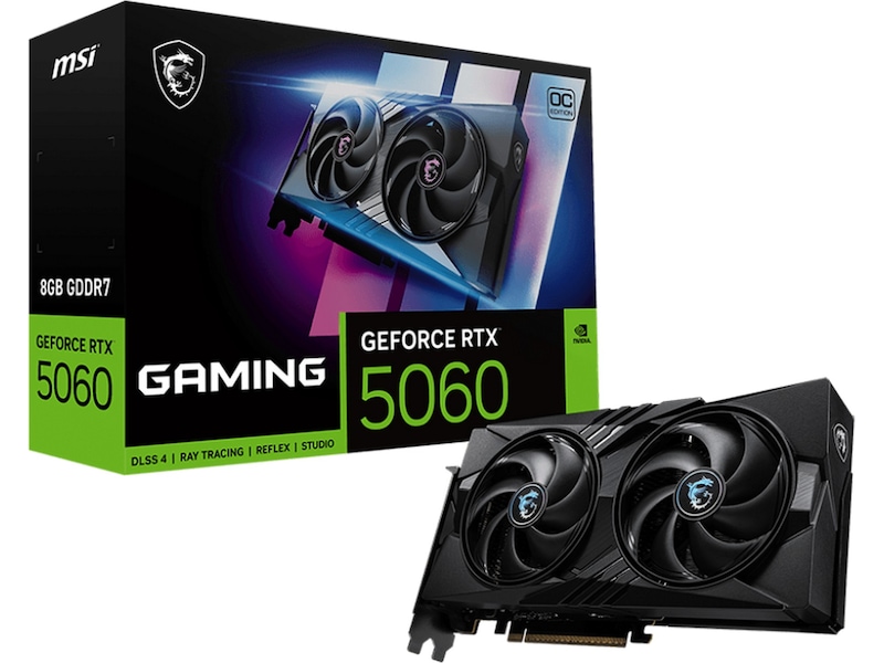 MSI GeForce RTX 5060 Gaming OC Grafikkort