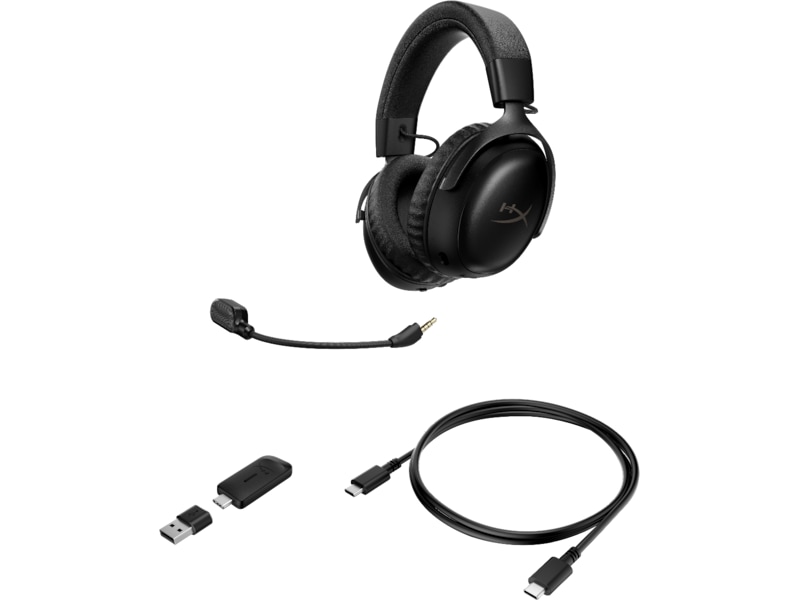 HyperX Cloud III S Trådlöst Gaming Headset (svart) Gamingheadset