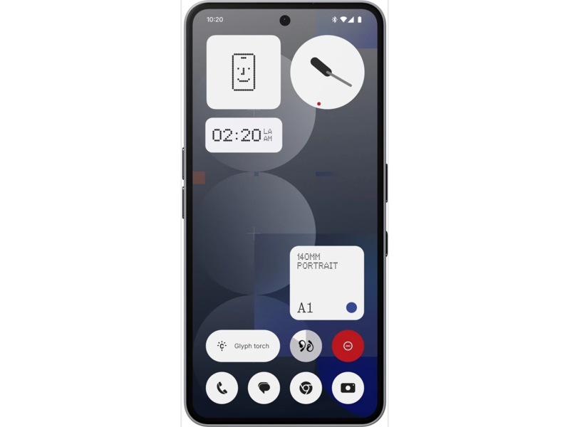 Nothing Phone (3a) Pro 12+256GB (grå) Mobiltelefoner