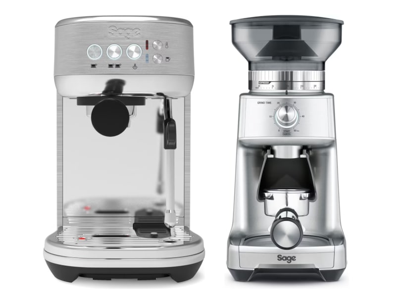 Sage Bambino Plus Espressomaskin (borstat stål) Espressomaskiner
