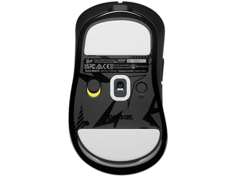 Pulsar ZywOo the Chosen Medium Trådlös Gamingmus (svart) Gamingmus