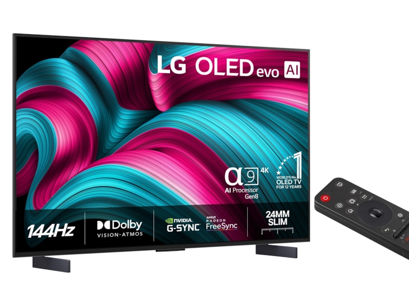 LG 42" C5 AI 4K OLED Smart TV (2025) Bundle 20 - 49 tums TV