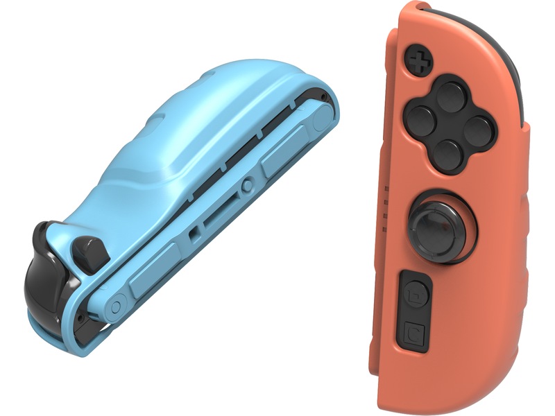 Gaminja Nintendo Switch 2 Joy-Con 2 Silikongrepp (blå/orange) Tillbehör till spelkonsoler