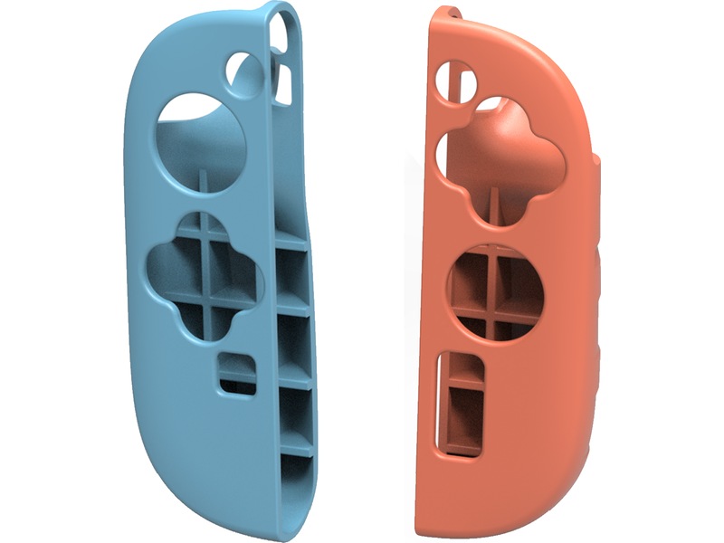 Gaminja Nintendo Switch 2 Joy-Con 2 Silikongrepp (blå/orange) Tillbehör till spelkonsoler