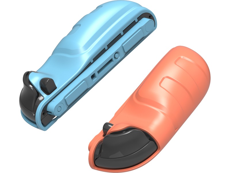Gaminja Nintendo Switch 2 Joy-Con 2 Silikongrepp (blå/orange) Tillbehör till spelkonsoler