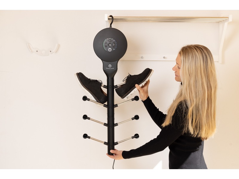 Hedgehog Hanger torkställning (svart) Skotorkare